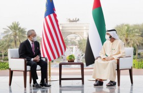 محمد بن راشد يستقبل رئيس وزراء ماليزيا