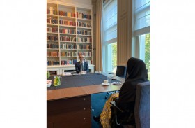 شما بنت محمد آل نهيان تطلع على التجارب المعرفية في جامعة أمستردام