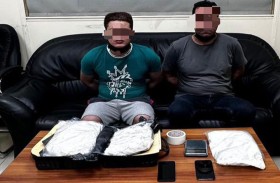 شرطة أبوظبي تضبط شخصين بحوزتهما 5 كيلوجرام كوكايين