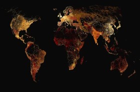 خريطة مذهلة للعالم.. شبكة طرق طولها 21 مليون كيلومتر