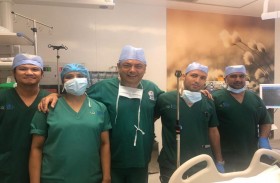 جراحة ناجحة لاستئصال ورم من حوض مسنة في المستشفى السعودي الألماني بعجمان