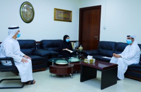 اتحاد كتّاب وأدباء الإمارات يبحث التعاون الثقافي مع مركز جمعة الماجد 