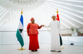 عبدالله بن زايد يستقبل وزيرة خارجية ليسوتو في إكسبو 2020