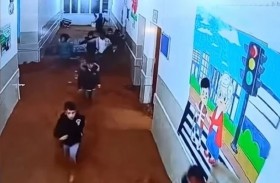 سيول تجتاح مدرسة عراقية