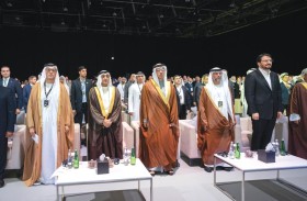 منصور بن زايد يشهد افتتاح مؤتمر و معرض الشرق الأوسط للسكك الحديدية 2023 في أبوظبي
