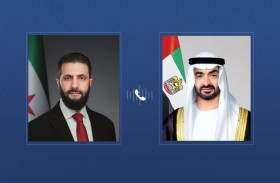 رئيس الدولة يبحث مع الرئيس السوري هاتفياً علاقات التعاون والتطورات الإقليمية