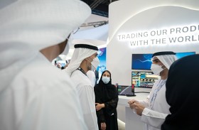 خالد بن محمد بن زايد يزور أديبك 2021