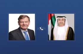عبدالله بن زايد يهنئ هاتفياً وزير خارجية ألمانيا ويبحثان تعزيز العلاقات الثنائية بين البلدين