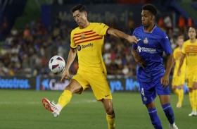 برشلونة يتعثر في ليلة البطاقات الحمراء 