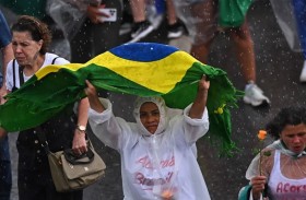 صاعقة برق تضرب حشداً مؤيداً لبولسونارو 