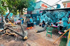 بيت مارادونا يتحول إلى ملاذ لتوزيع الوجبات المجانية للفقراء