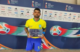 داسيلفا نجم المنتخب البرازيلي : جاهزون  للمباريات الصعبة في مونديال الشاطئية