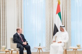 محمد بن زايد يبحث مع عضو في مجلس الشيوخ الأميركي علاقات  التحالف الاستراتيجية وعدداً من القضايا ذات الصلة بالأمن الإقليمي