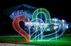 تزيين مدن منطقة الظفرة بأكثر من 4400 مجسم هندسي احتفاءً باليوم الوطني 53