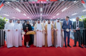 عبدالله بن سالم القاسمي يفتتح الدورة الـ 58  من معرض الشرق الأوسط للساعات والمجوهرات 