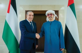 عبدالله بن زايد يستقبل حسين الشيخ ويبحثان تطورات الأوضاع في المنطقة