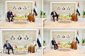 صقر غباش يبحث التعاون البرلماني مع سفراء العراق والصين وبيلاروسيا وليتوانيا