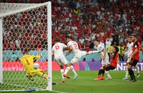 المغرب يرد الدين لبلجيكا بعد 28 عاماً ويضع قدماً في ثمن النهائي 