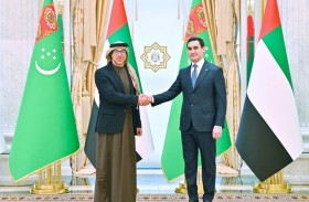 منصور بن زايد يلتقي رئيس تركمانستان ويؤكد أن علاقات البلدين نموذج للتعاون الثنائيّ المُثمر