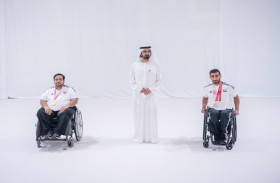 محمد بن راشد يستقبل بعثة منتخب الإمارات المشاركة في دورة الألعاب البارالمبية ويشيد بإنجازاتهم