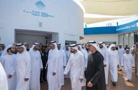 خالد بن محمد بن زايد يلتقي حمدان بن محمد بن راشد