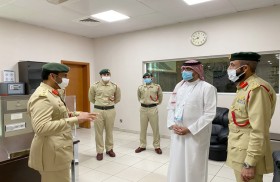 وفد من وزارة الداخلية السعودي يطلع الهيكل التنظيمي لشرطة دبي