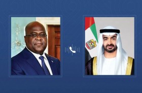 رئيس الدولة ورئيس الكونغو الديمقراطية يبحثان هاتفياً تعزيز التعاون في إطار الشراكة الاقتصادية الشاملة بين البلدين