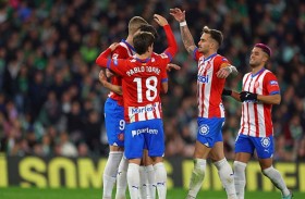 جيرونا يأمل مواصلة نجاحه الباهر أمام أتلتيكو مدريد 