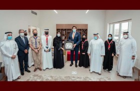 حصة بوحميد تستقبل وفد المنظمة العالمية والعربية للحركة الكشفية