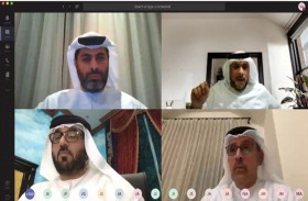 مدير عام محاكم دبي يعقد لقاءً مفتوحاً مع القضاة عن بعد بنظام الاتصال المرئي