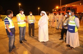 بلدية الحمرية تستكمل مشروع التعقيم الوطني في يومها السادس 