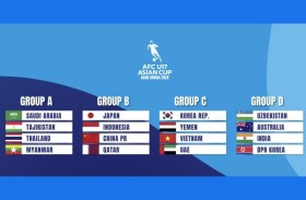 منتخب الإمارات في المجموعة الثالثة لكأس آسيا تحت 17 عاما