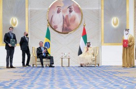 محمد بن راشد يؤكد حرص الامارات على تعزيز علاقاتها مع البرازيل في كافة المجالات