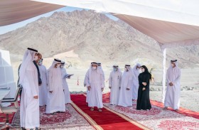 حاكم الشارقة يتفقد عددا من المشروعات الحيوية بمدينة كلباء