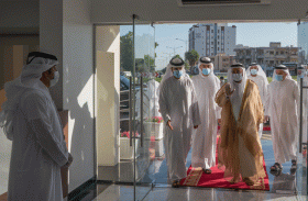 حاكم الشارقة يفتتح مجلس خورفكان الأدبي وبيت الشعر ومركز الشعر الشعبي