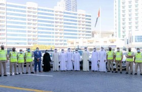 راشد النعيمي يدشن مشروع المواقف الذكية في عجمان