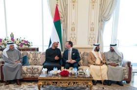 محمد بن زايد يبحث مع ولي عهد لوكسمبورغ علاقات الصداقة وأوجه التعاون الثنائي 