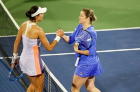 كيم كليسترز تودع دولية دبي للتنس