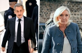 من الزنزانة.. ساركوزي يفتح باب الودّ مع مارين لوبان