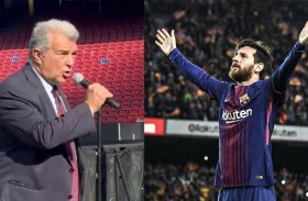رئيس برشلونة لابورتا يقفل الباب أمام عودة ميسي 