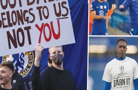 اللاعبون والجماهير يحتفون «بيوم جميل لكرة القدم»