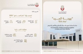قضاء أبوظبي تنظم مبادرة بهجة العيد لنزلاء مراكز الإصلاح وأسرهم