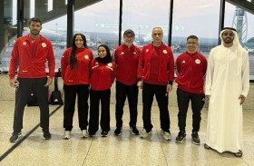 منتخب الإمارات يشارك في بطولة آسيا المؤهلة لكأس العالم للكاراتيه بالصين