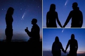 عرض زواج تحت مذنّب يظهر كل 6 آلاف عام