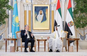 رئيس الدولة: الإمارات وكازاخستان نهجهما دعم جهود السلام والاستقرار في العالم