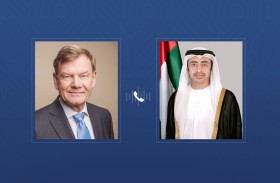 عبدالله بن زايد يبحث هاتفياً مع وزير خارجية ألمانيا التطورات الإقليمية