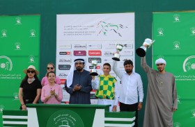 خيول منصور بن زايد تحرز «ثنائية» على مضمار العين للفروسية