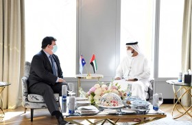 قائد شرطة أبوظبي يلتقي نائب مفوض الشرطة الأسترالية 