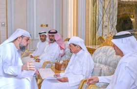 حميد بن راشد يطلع على مشاريع هيئة الأعمال الخيرية العالمية في سوريا