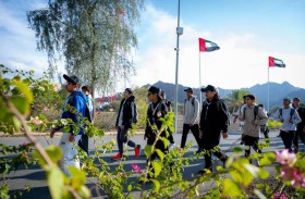 عجمان.. معسكر أجيال الشتوي يُنظّم مسيراً ميدانياً في مصفوت